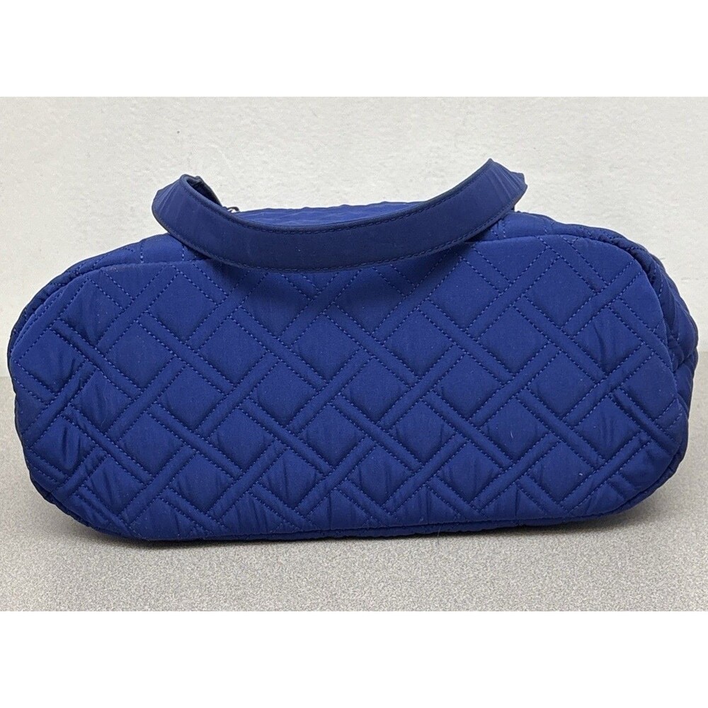 Vera Bradley Original Tote, Navy Blue Diamond Quilted, 15”X16”, NWOT - Picture 6 of 12